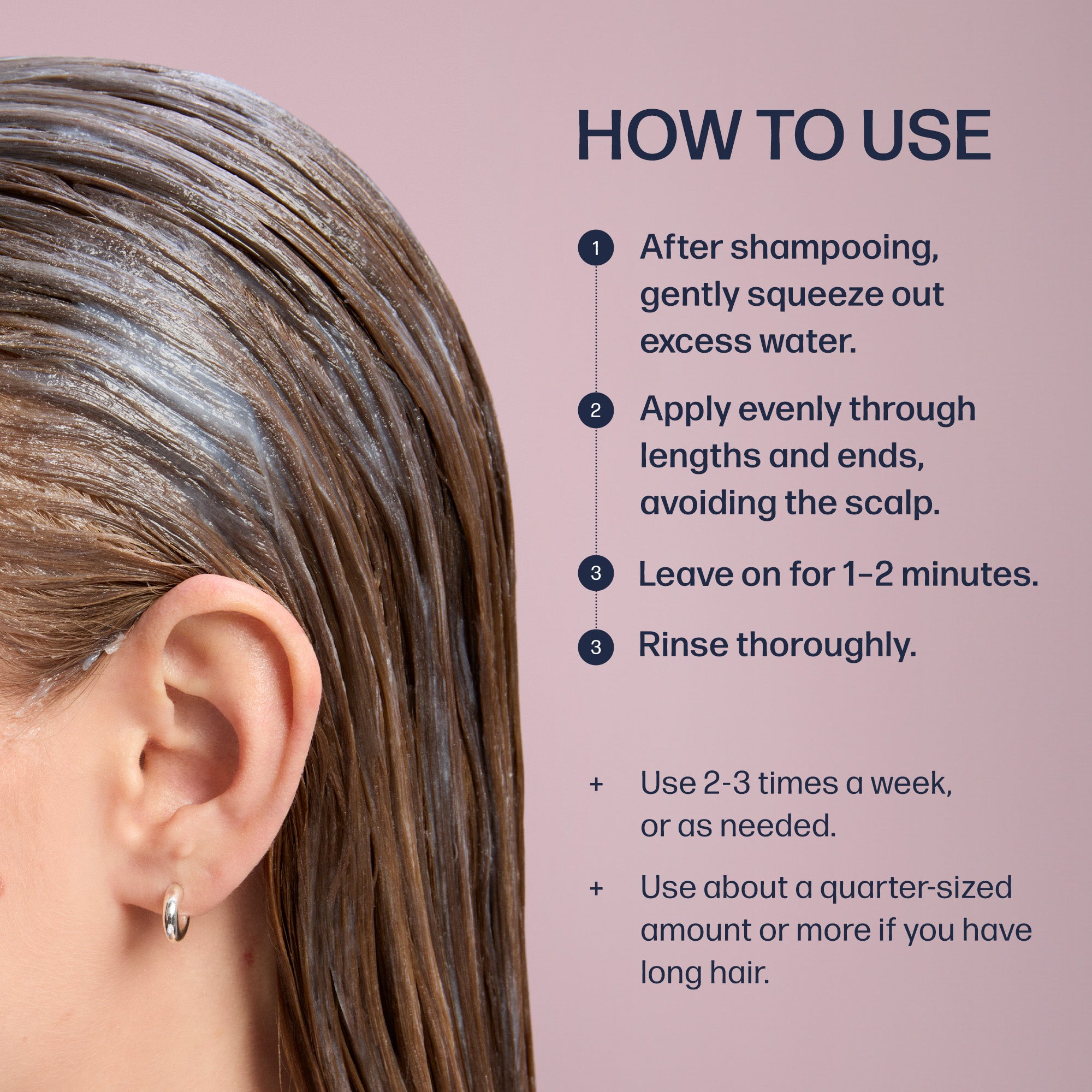 How to use the Deep Damage Repair Hair Mask
