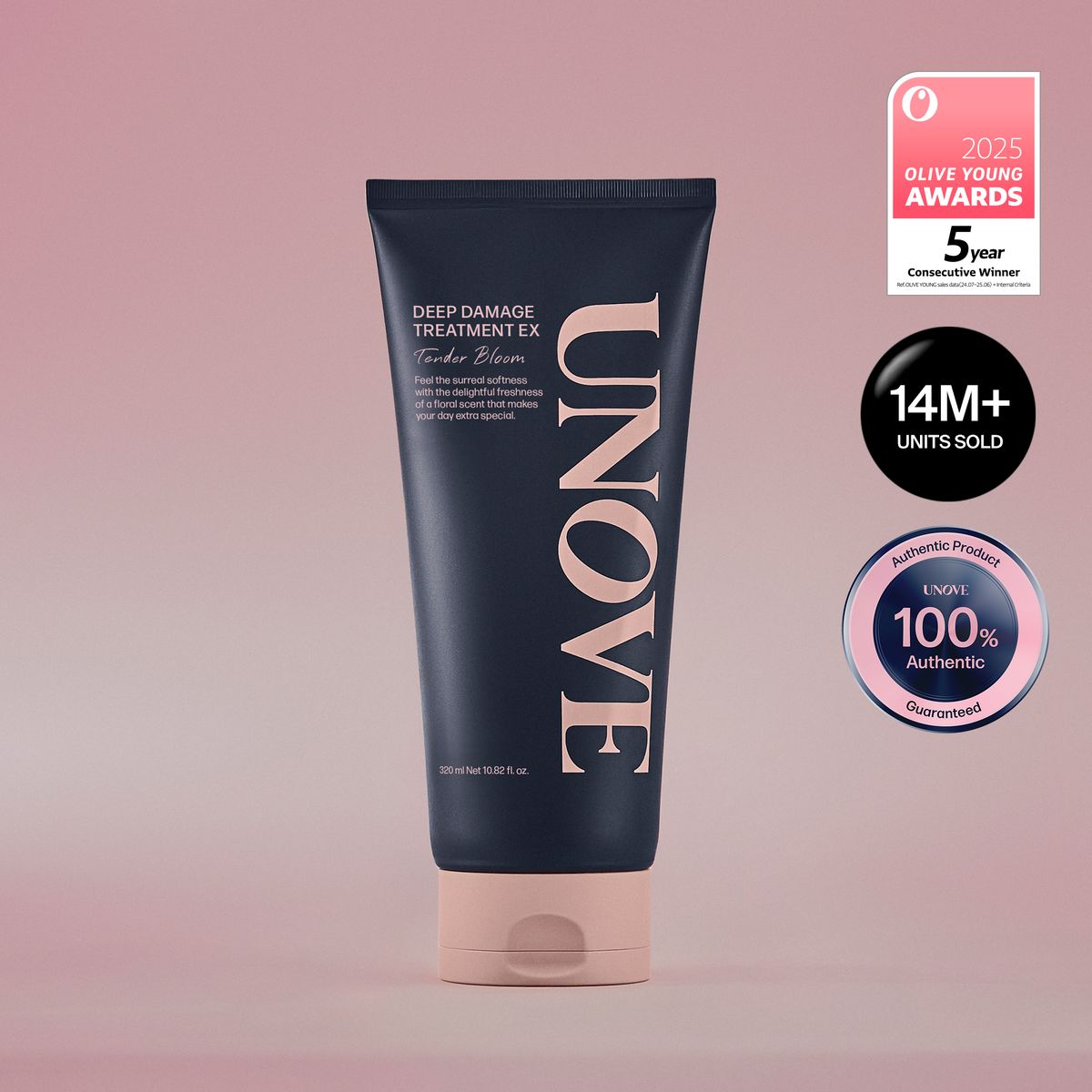 UNOVE Deep Damage Repair Hair Mask 320ml